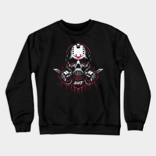 Bloody respirator mask Crewneck Sweatshirt